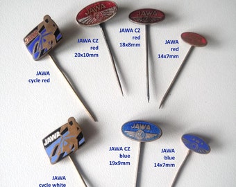 JAWA - CZ Pins: Enamelled Motorcycle Art