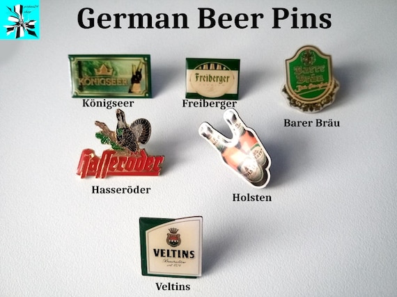 Enjoy the variety of German beer with these pins from the 2000s!