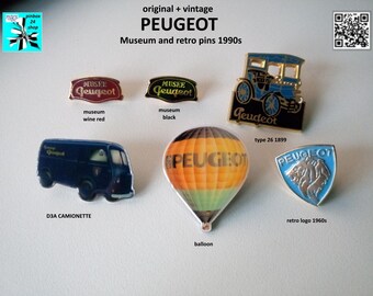 Peugeot Museum Pins – A Touch of Automotive History!