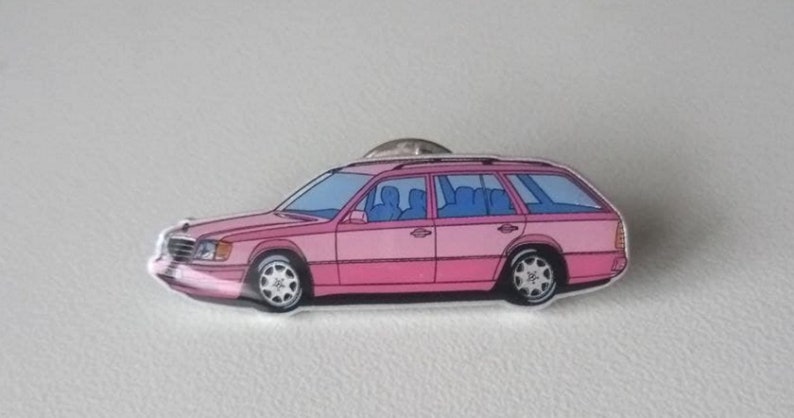 Mercedes Benz Enamel Pins AMG E36 E Class W124 W210 500E Selection Automotive Collectibles 320 T S 124