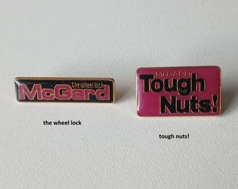 Vintage McGard Promo Pins 80s – Original Collector's Items for Car Enthusiasts
