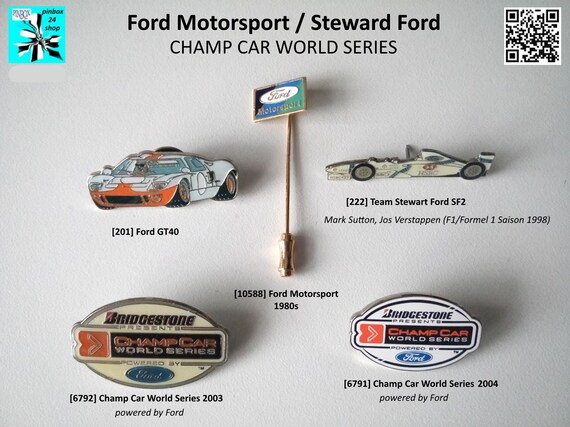 Collect history with Ford Motorsport pins