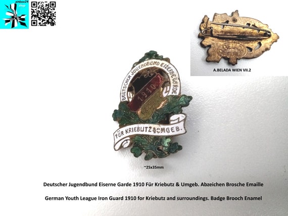 Youth League Brooch 1910 - Belada Vienna