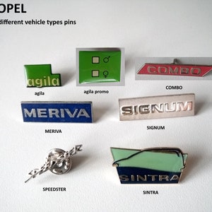 OPEL Pins: 2000s Classics