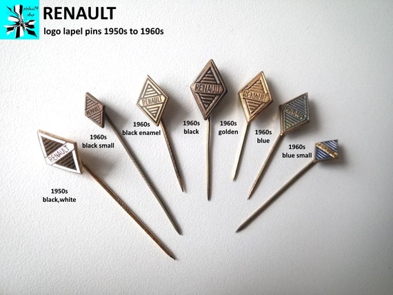 Renault pins from the 50s/60s