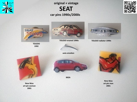 SEAT TOLEDO, IBIZA pins - the perfect car accessory