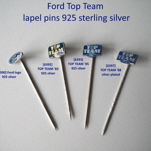 Ford Logo Top Team Pins - Exclusive Style!