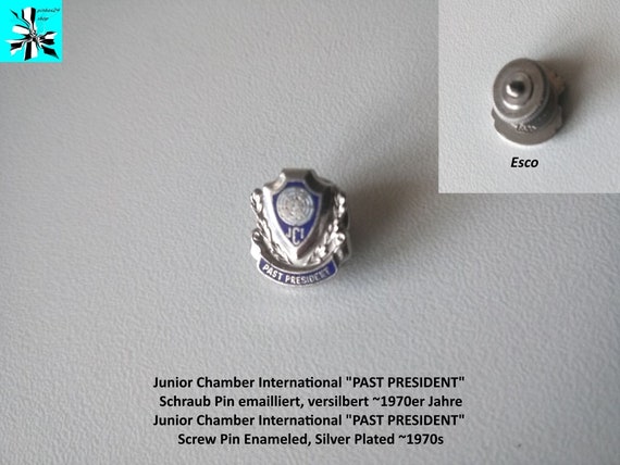 JCI Past President Pin - A piece of leadership history!