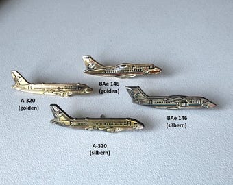 Eurowings aircraft pins – rare A320 & BAe 146 collectibles to choose from
