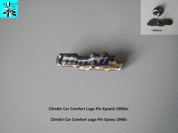 ClimAir Car Comfort Pin: Automobilia Jewelry