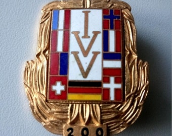 IVV - Internationaler Volkssportverband, hiking honor badge, pins choose