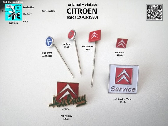 CITROEN Logos Anstecknadeln - Ikonen der Automobilkunst