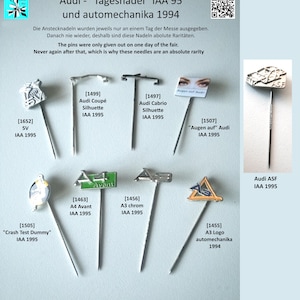 Audi Pins - Get this limited special edition