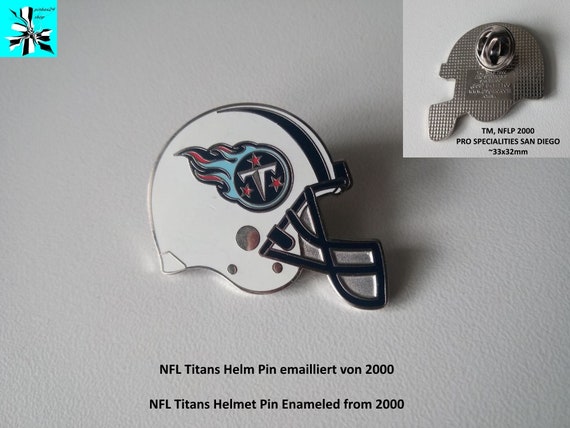 Conquer the field in style – Titans Helmet Pin 2000!