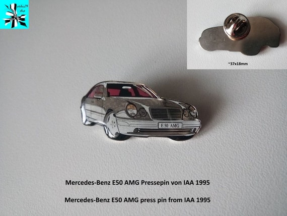 Press Pin from IAA 1995: E50 AMG