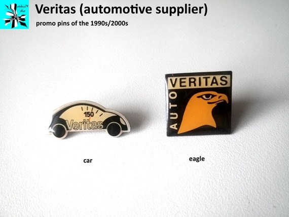 Rare Veritas Promo Pins - Unique collectibles