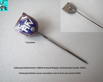 Schleswig Holstein Soccer Association Crest Pin - Unique Enamel Collectible