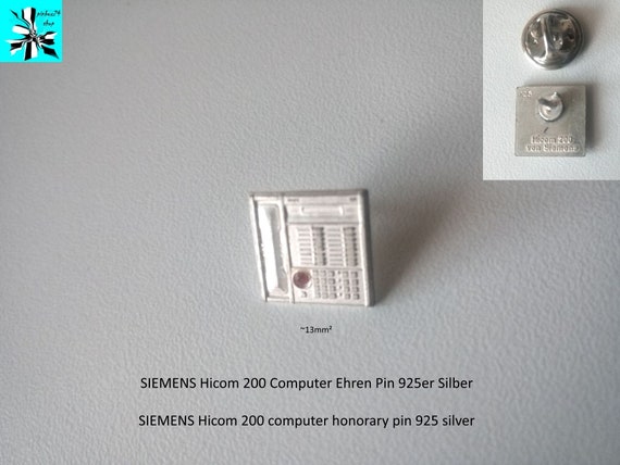 Siemens: Hicom 200, silver 925