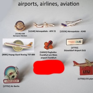 Vintage Aviation Pins – A Piece of Airline History