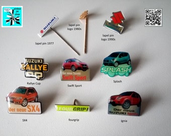 Vintage Suzuki Pins – A Touch of Nostalgia!