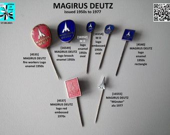 Collect the legends of the truck world with the Magirus Deutz badges