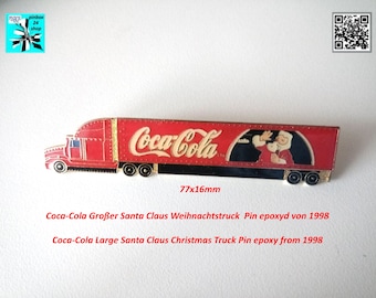 Festive Nostalgia: Coca-Cola Santa Truck Pin