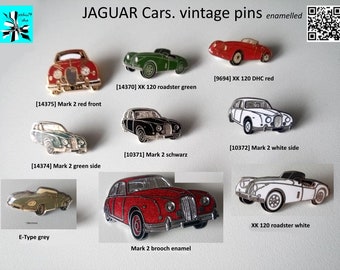 JAGUAR Cars Vehicle types Select enamelled pins now!