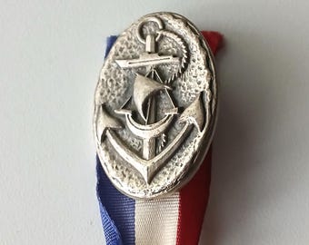 Honor and Pride: XV. Submariners' Congress Paris Medal Brooch