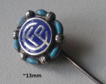 1.FC Pforzheim: Winner Lapel Pin from the 1963 Indoor Football Tournament!