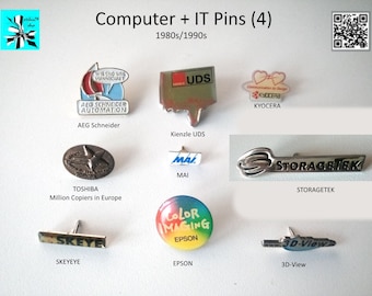 IT Pins of the 80s-2000s - Wearable Tech History!