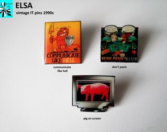 ELSA Pins: Digital Nostalgia to Wear!