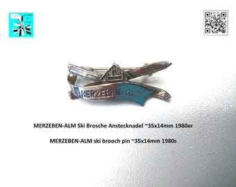 MERZEBEN-ALM Ski Pin – A Touch of Winter Magic