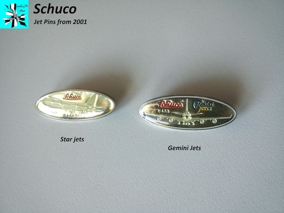 Schuco Jet Pins - original collector's items