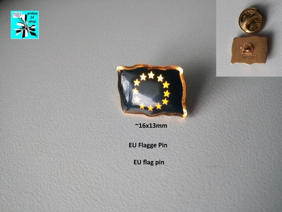 Spilla Da Bavero Bandiera Dell'Unione Europea E Bandiera - Foto 6