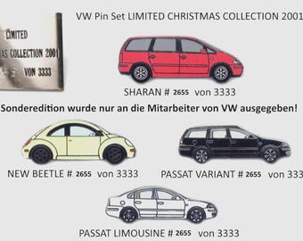 Limited Christmas Joy: VW Pin Set 2001