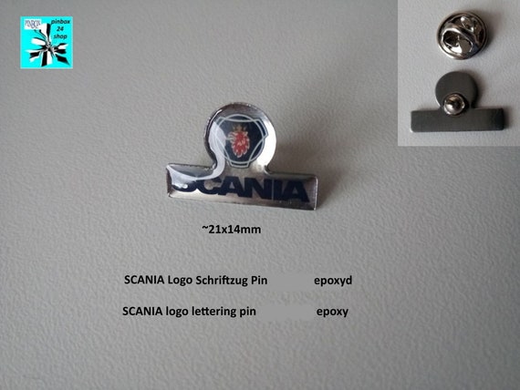 SCANIA original logo pin from IAA 1998: A must for every Scania fan