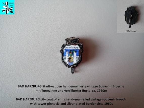 A piece of Bad Harzburg: A brooch with the spa town's coat of arms