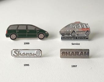 VW Sharan Show Pins – Choose Your Favorite from 4 Iconic Designs!