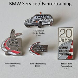 BMW Driver Training & Service Mobile Pins – Een must-have voor verzamelaars en liefhebbers!