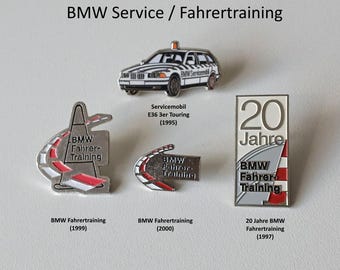 BMW Driver Training & Service Mobile Pins – A Must for Collectors and Enthusiasts!