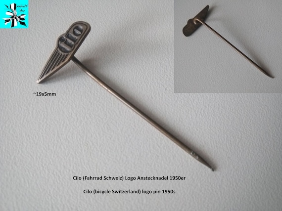 Cilo (bicycle Switzerland) logo pin 1950s