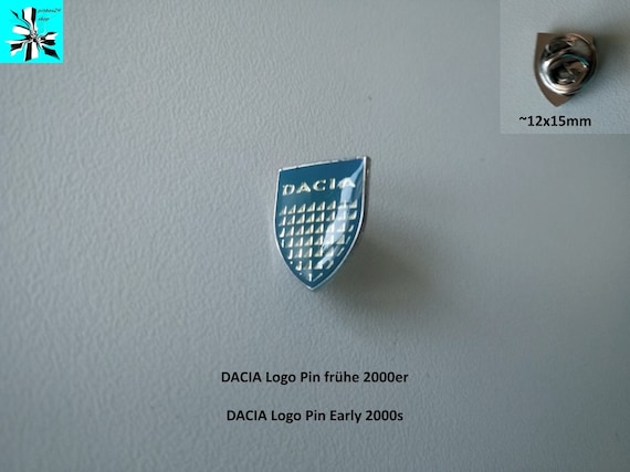 DACIA Logo Pin - A Touch of the 2000s!