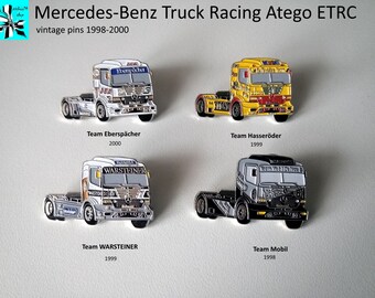 Mercedes-Benz Atego Pins - Racing to Wear!