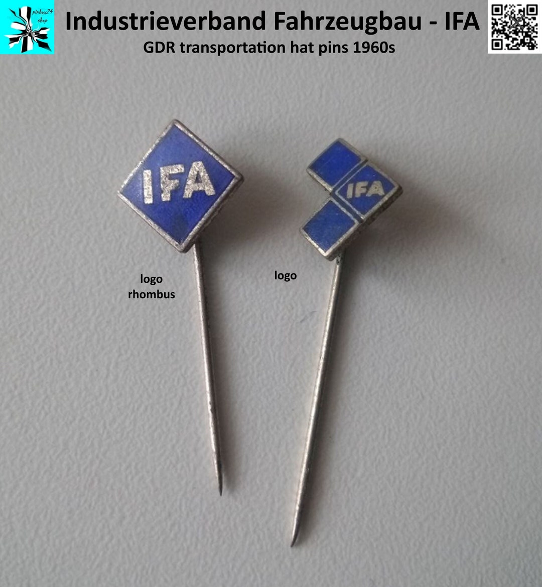 Vintage IFA DDR Pin - A Piece of History - Etsy