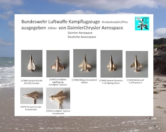 Show your patriotism: fighter plane pins