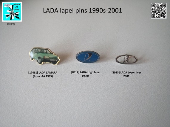 LADA Auto Pins 1990er bis 2001