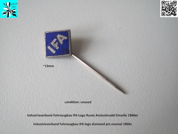 Vintage IFA DDR Pin - A Piece of History - Gem
