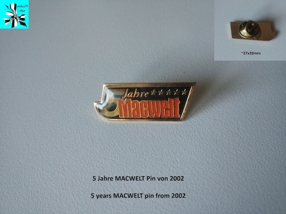 Celebrate 5 years of MACWELT with this exclusive pin!