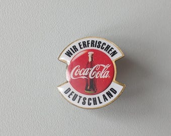 Refresh Memories: Coca-Cola Promo Pin Germany 1990s