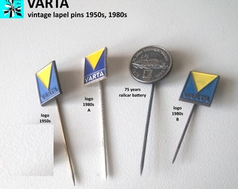 VARTA Logo Pins - Timeless Symbols of Battery History!